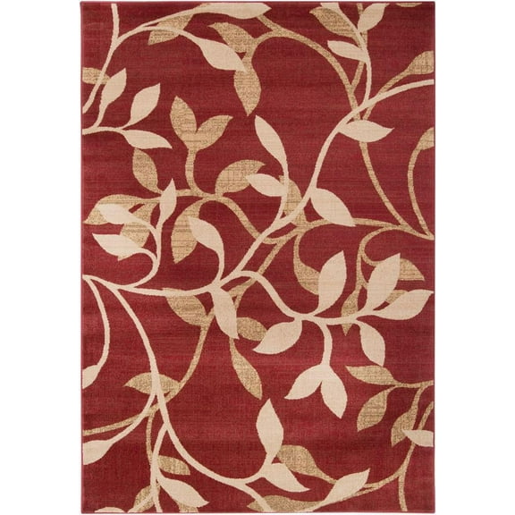 Mark&Day Area Rugs, 10x13 Sedgewick Traditional Tan Area Rug, Red Brown Beige Carpet for Living Room, Bedroom or Kitchen (9'10" x 12'10")