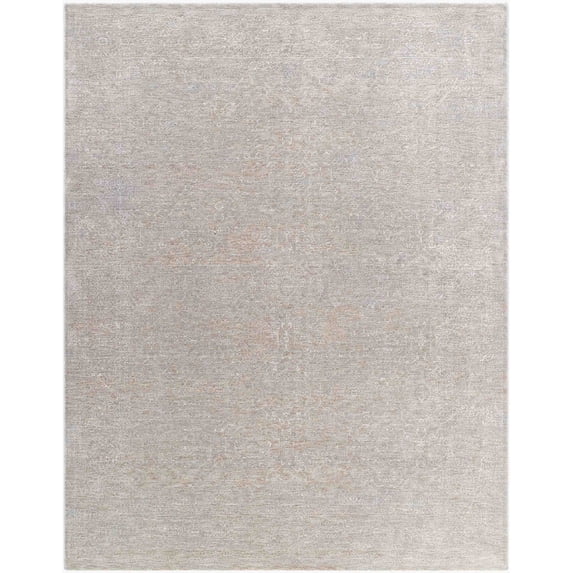 Mark&Day Area Rugs, 10x14 Janeth Traditional Sterling Grey Area Rug, Grey Ash Pearl Carpet for Living Room, Bedroom or Kitchen (10' x 13'11")