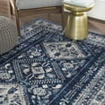 thumbnail image 1 of Mark&Day Area Rugs, 10x14 Jules Traditional Navy Area Rug, Navy Light Gray Blue Carpet for Living Room, Bedroom or Kitchen (10' x 14'), 1 of 9