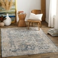 thumbnail image 1 of Mark&Day Area Rugs, 12x15 Harpers Ferry Traditional Dark Blue Area Rug, Grey Blue Beige Carpet for Living Room, Bedroom or Kitchen (12' x 15'), 1 of 7