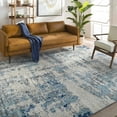 thumbnail image 1 of Mark&Day Area Rugs, 12x15 Leah Modern Navy Aqua Area Rug (12' x 15'), 1 of 10