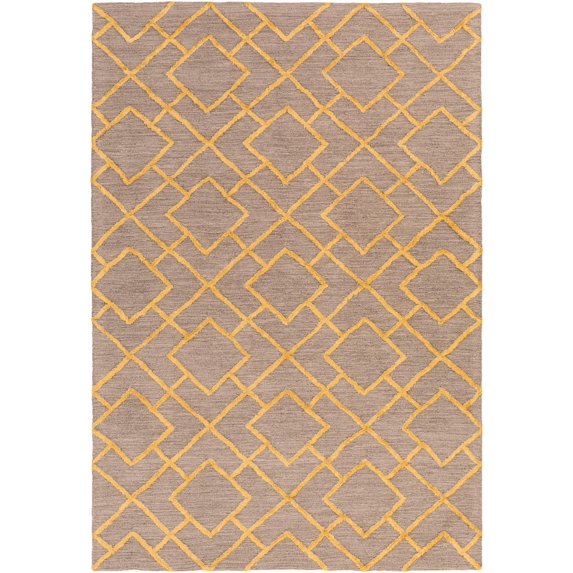 Mark&Day Area Rugs, 12x15 Lisle Modern Khaki/Beige Area Rug, Beige Grey Carpet for Living Room, Bedroom or Kitchen (12' x 15')
