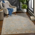 thumbnail image 1 of Mark&Day Area Rugs, 12x15 Schoorl Traditional Pale Blue Area Rug, Blue Orange Yellow Carpet for Living Room, Bedroom or Kitchen (12' x 15'), 1 of 7
