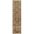 thumbnail image 1 of Mark&Day Wool Rugs, 2x10 Ravenna Traditional Dark Brown Runner Area Rug, Brown Ivory Beige Carpet for Hallway, Kitchen, Bedroom or Living Room (2'6" x 10' Runner), 1 of 3
