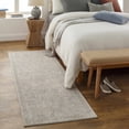 thumbnail image 1 of Mark&Day Area Rugs, 3x10 Schoorl Traditional Light Gray Runner Area Rug, Grey Beige White Carpet for Hallway, Kitchen, Bedroom or Living Room (2'7" x 10' Runner), 1 of 8
