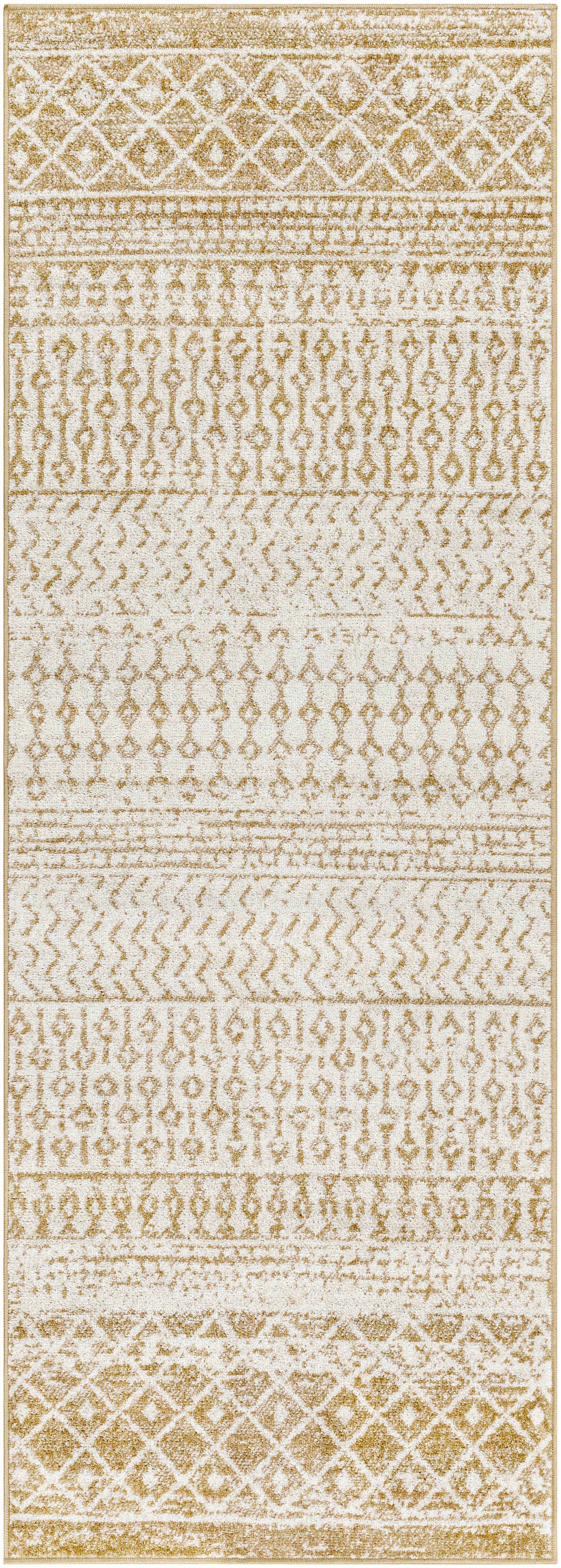Mark&Day Area Rugs, 2x20 Louise Global Caramel Runner Area Rug (2'7
