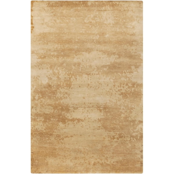 Mark&Day Area Rugs, 2x3 Aube Modern Tan/Camel Marble Area Rug, Beige Brown Yellow Carpet for Living Room, Bedroom or Kitchen (2' x 3')