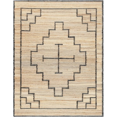 Mark&Day Area Rugs, 2x3 Barbarita Modern Tan Area Rug, Brown Black Carpet for Living Room, Bedroom or Kitchen (2' x 3')