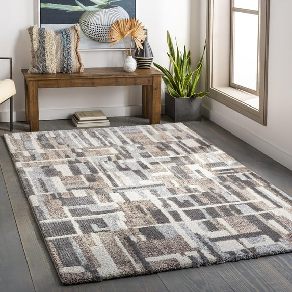 Mark&Day Jute Rugs, 2x3 Bedaf Global Camel Area Rug, Cream Grey Carpet for Living Room, Bedroom or Kitchen (2' x 3')