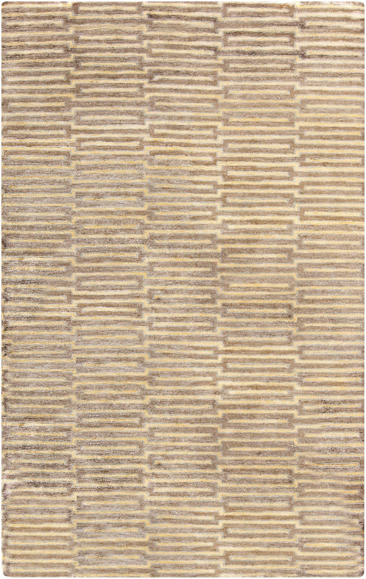 Mark&Day Area Rugs, 2x3 Bezons Modern Wenge Golden Brown Area Rug (2' x ...