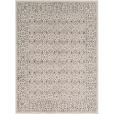 Mark&Day Area Rugs, 2x3 Caen Traditional Gray Charcoal Area Rug (2' x 2'11")