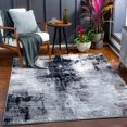 thumbnail image 1 of Mark&Day Area Rugs, 2x3 Dole Modern Black Area Rug (2' x 3'), 1 of 7