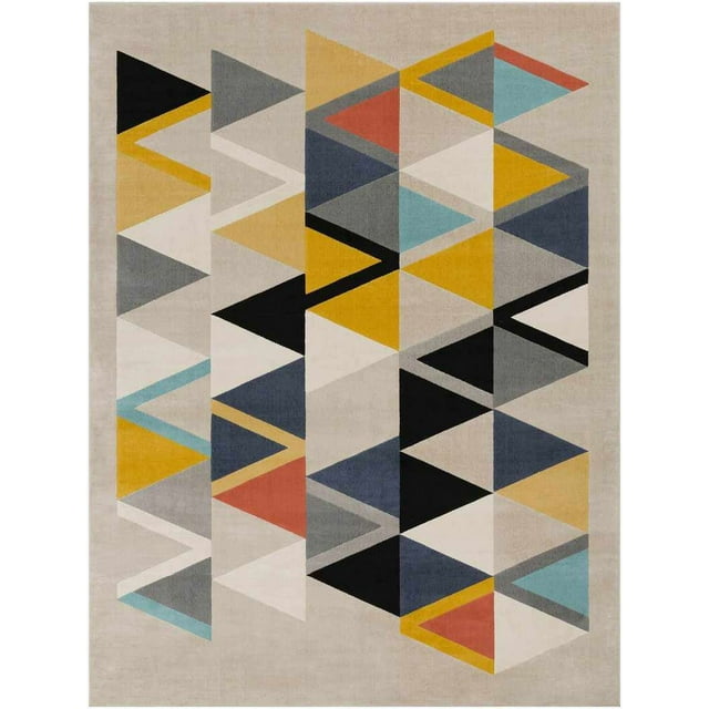 Mark&Day Area Rugs, 2x3 Domwier Modern Taupe Area Rug (2' x 3 ...