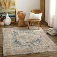 thumbnail image 1 of Mark&Day Area Rugs, 2x3 Harcourt Traditional Ice Blue Area Rug, Blue Orange Beige Carpet for Living Room, Bedroom or Kitchen (2' x 3'), 1 of 7