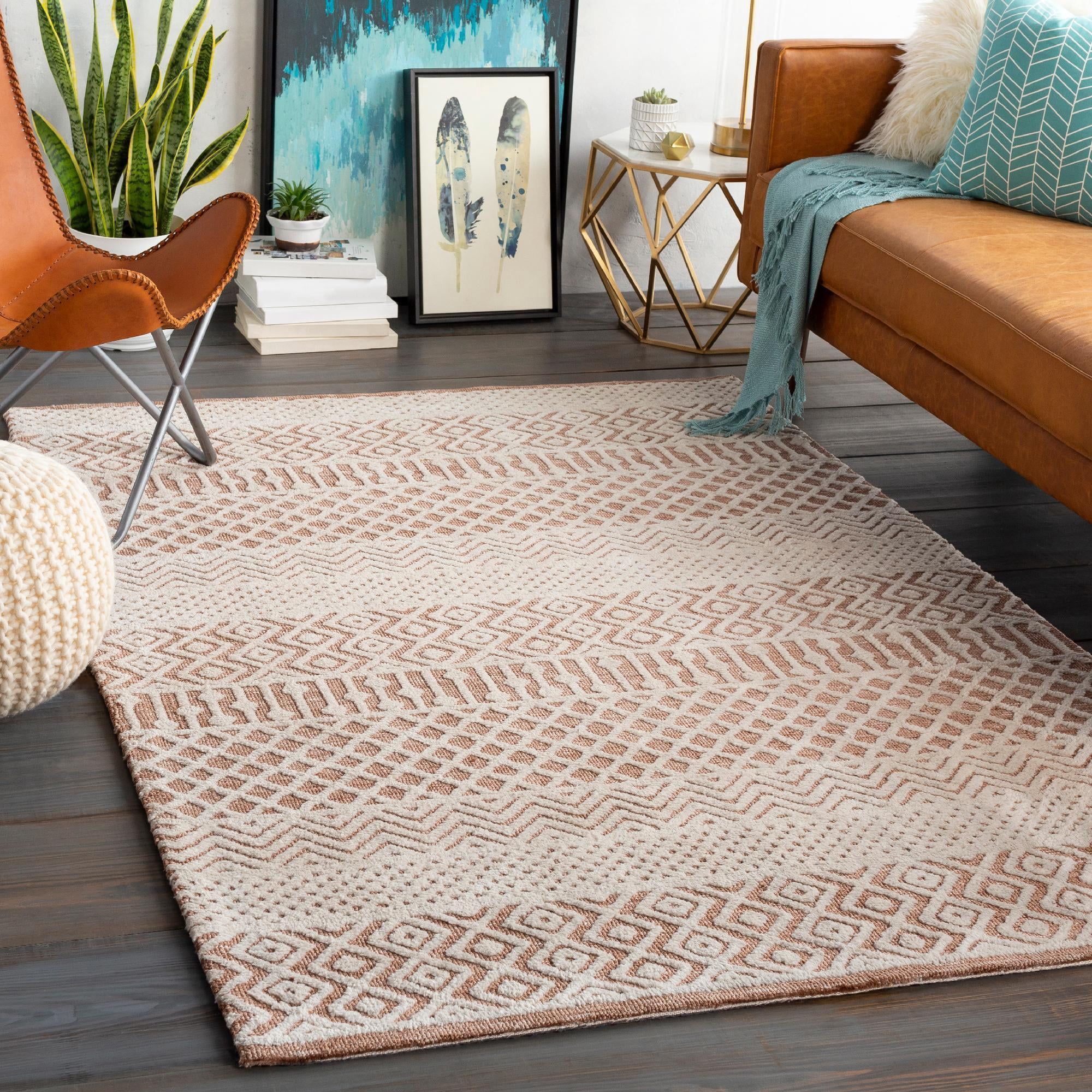 Mark&Day Area Rugs, 2x3 Horsforth Global Camel Area Rug (2' x 3 ...