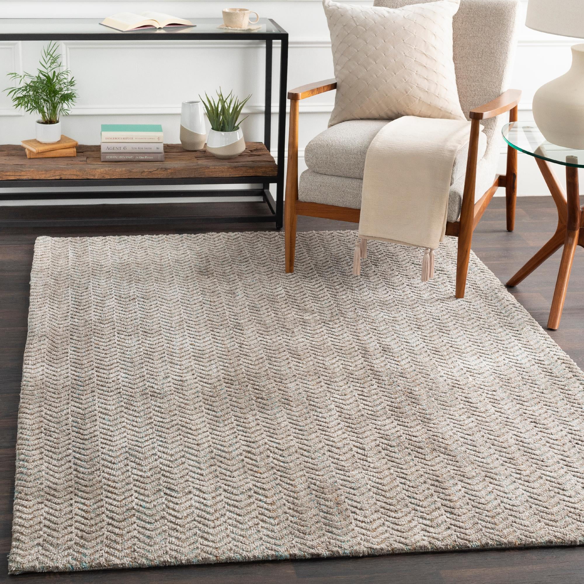 Mark&Day Area Rugs, 2x3 Horsham Modern Taupe Area Rug (2' x 3 ...