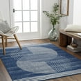 thumbnail image 1 of Mark&Day Area Rugs, 2x3 Lakin Modern Ink Blue Area Rug (2' x 3'), 1 of 7