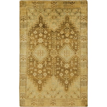 Mark&Day Area Rugs, 2x3 Loganville Traditional Olive Area Rug (2' x 3')