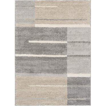 Mark&Day Area Rugs, 2x3 Loos Modern Medium Gray Area Rug (2' x 2'11")