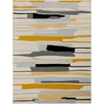thumbnail image 1 of Mark&Day Area Rugs, 2x3 Lorient Modern Mustard/Ivory Area Rug, Beige Black Grey Carpet for Living Room, Bedroom or Kitchen (2' x 3'), 1 of 7