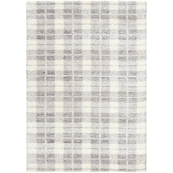 Mark&Day Area Rugs, 2x3 Megham Global Light Gray Area Rug, Grey Off White Carpet for Living Room, Bedroom or Kitchen (2' x 2'11")