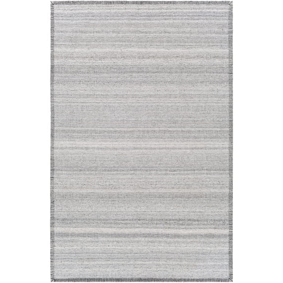 Mark&Day Area Rugs, 2x3 Meijsberg Global Silver Gray Area Rug, Grey Carpet for Living Room, Bedroom or Kitchen (2' x 3')