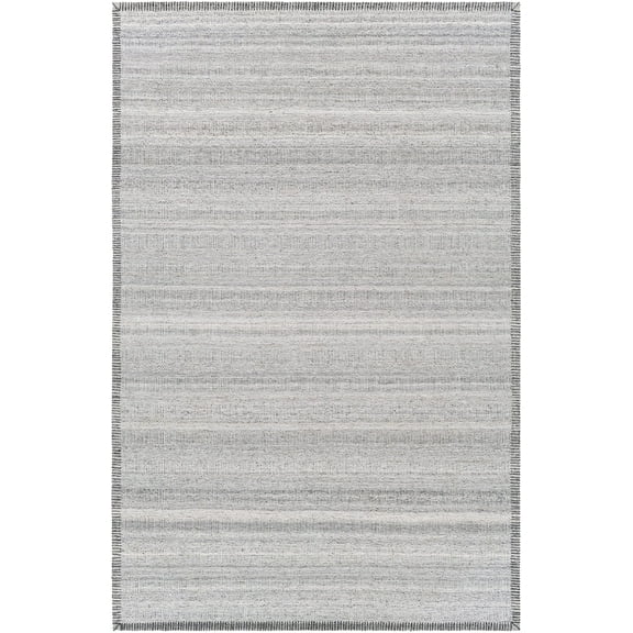 Mark&Day Area Rugs, 2x3 Meijsberg Global Silver Gray Area Rug, Grey Carpet for Living Room, Bedroom or Kitchen (2' x 3')