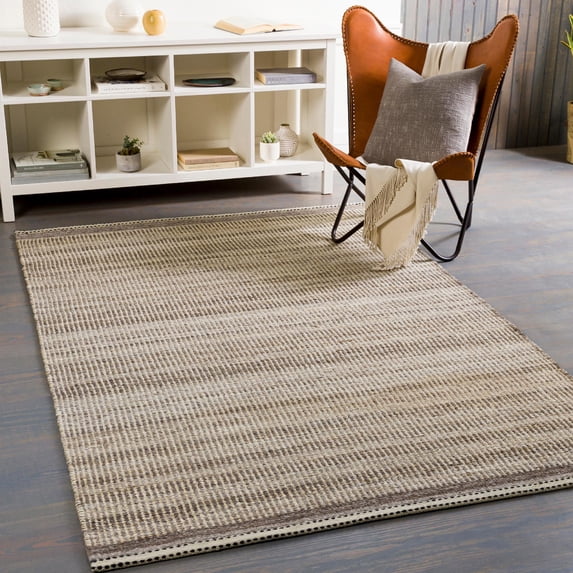 Mark&Day Area Rugs, 2x3 Mount Clare Cottage Dark Brown Area Rug (2' x 3')