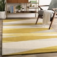 thumbnail image 1 of Mark&Day Wool Rugs, 2x3 Mulhouse Modern Cream Area Rug, Beige Green Yellow Carpet for Living Room, Bedroom or Kitchen (2' x 3'), 1 of 8