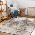thumbnail image 1 of Mark&Day Area Rugs, 2x3 Oostzaan Modern Abstract Marble Shag Charcoal Area Rug, Grey Brown White Marble Swirl Carpet for Living Room, Bedroom or Kitchen (2' x 3'), 1 of 6