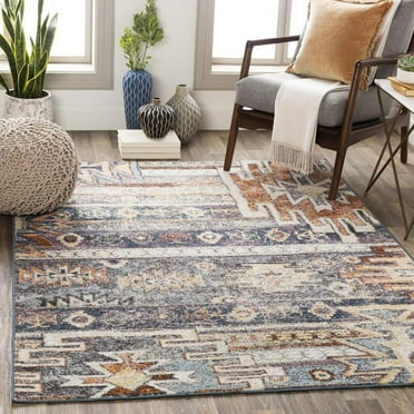 Mark&Day Area Rugs, 2x3 Radstock Rustic Denim Area Rug (2' x 3')