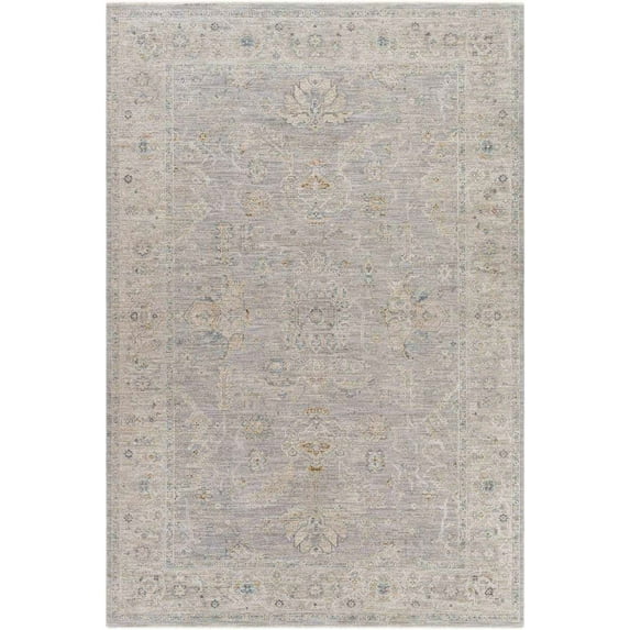 Mark&Day Area Rugs, 2x3 Schiphol Traditional Light Gray Area Rug, Grey Beige White Carpet for Living Room, Bedroom or Kitchen (2' x 3')