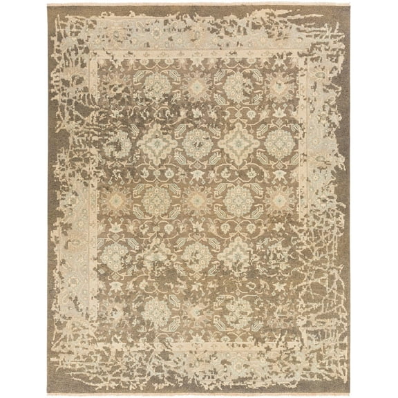 Mark&Day Wool Rugs, 2x3 Thibaud Traditional Camel Area Rug, Brown Beige Carpet for Living Room, Bedroom or Kitchen (2' x 3')