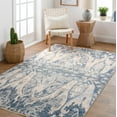 thumbnail image 1 of Mark&Day Area Rugs, 2x3 Volga Traditional Dark Blue Area Rug (2' x 3'3"), 1 of 6