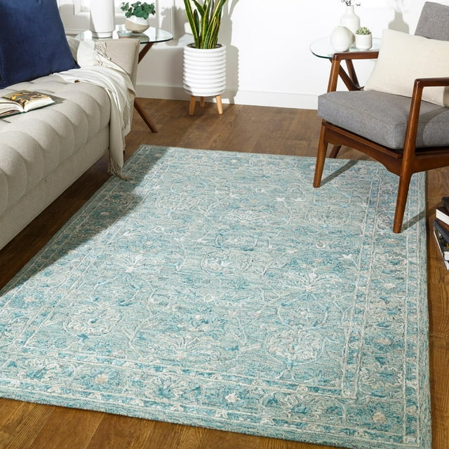 Mark&Day Area Rugs, 2x3 Wieler Traditional Green Area Rug (2' x 3')