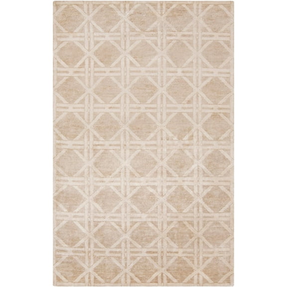 Mark&Day Area Rugs, 2x3 Yampa Modern Beige Area Rug, Beige Ivory Carpet for Living Room, Bedroom or Kitchen (2' x 3')