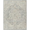 thumbnail image 1 of Mark&Day Area Rugs, 2x4 Darnetta Traditional Denim Beige Area Rug (2'4" x 3'9"), 1 of 1