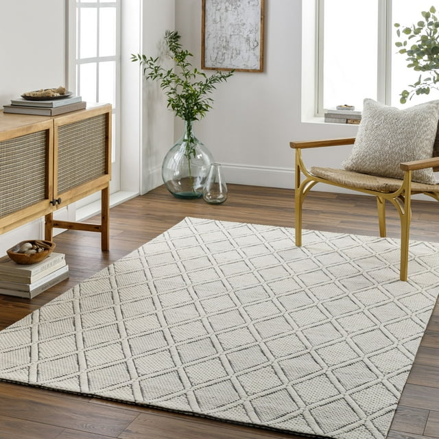 Mark&Day Area Rugs, 2x4 Defiance Modern Charcoal Area Rug (27" x 45")