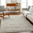 thumbnail image 1 of Mark&Day Area Rugs, 3x7 Circleville Global Charcoal Runner Area Rug, Ivory Grey Carpet for Hallway, Kitchen, Bedroom or Living Room (2'7" x 7'3" Runner), 1 of 6