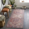 thumbnail image 1 of Mark&Day Area Rugs, 2x7 Manche Traditional Burgundy Runner Area Rug (2'6" x 7'6"), 1 of 8