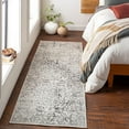 thumbnail image 1 of Mark&Day Area Rugs, 3x7 Schingen Traditional Charcoal Runner Area Rug, Grey Ivory Carpet for Hallway, Kitchen, Bedroom or Living Room (2'7" x 7'3" Runner), 1 of 8