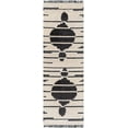 thumbnail image 1 of Mark&Day Area Rugs, 3x7 St Anne Global Charcoal Runner Area Rug, Grey Beige Carpet for Hallway, Kitchen, Bedroom or Living Room (2'7" x 7'3" Runner), 1 of 6