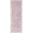 thumbnail image 1 of Mark&Day Area Rugs, 3x8 Yonne Traditional Garnet Runner Area Rug, Purple Beige Brown Carpet for Hallway, Kitchen, Bedroom or Living Room (2'6" x 7'6" Runner), 1 of 8