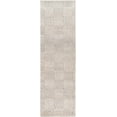 thumbnail image 1 of Mark&Day Wool Rugs, 2x8 Balleman Modern Ivory Runner Checkered Rug, Grey Beige Carpet for Hallway, Kitchen, Bedroom or Living Room (2'6" x 8' Runner), 1 of 8