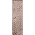 thumbnail image 1 of Mark&Day Area Rugs, 2x8 Grigny Modern Plum/Dusty Sage Runner Area Rug, Purple Grey Brown Carpet for Hallway, Kitchen, Bedroom or Living Room (2'6" x 8' Runner), 1 of 2