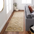 thumbnail image 1 of Mark&Day Wool Rugs, 2x8 Lyon Traditional Sage Runner Area Rug, Grey Green Ivory Carpet for Hallway, Kitchen, Bedroom or Living Room (2'6" x 8' Runner), 1 of 6