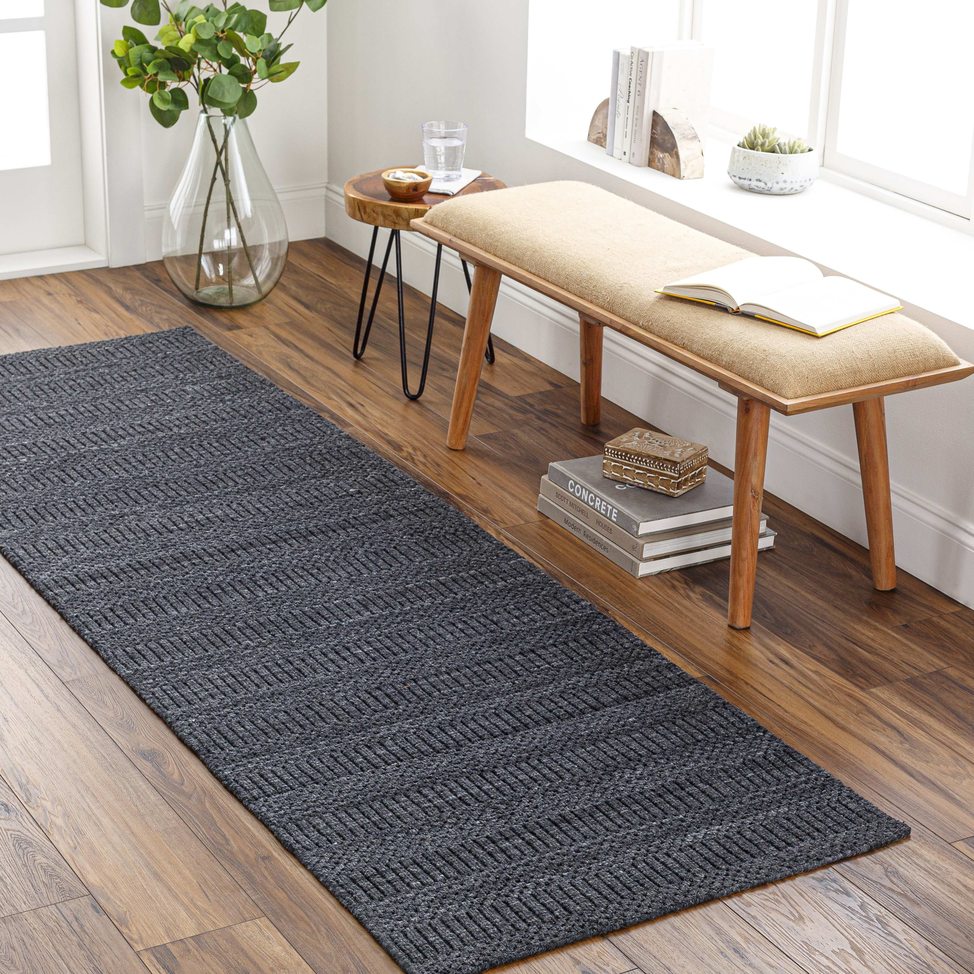 【Kyne】新品未使用 Rug by Miyoshi Rug ON AIR MIYOSHI RUG × KANADEMONO Hand Tufted Rug 140×200