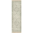 thumbnail image 1 of Mark&Day Area Rugs, 2x8 Sandiacre Traditional Dark Green Runner Area Rug, Green White Carpet for Hallway, Kitchen, Bedroom or Living Room (2'6" x 8' Runner), 1 of 7