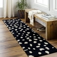 thumbnail image 1 of Mark&Day Area Rugs, 2x8 Sanremo Modern Black Runner Area Rug (2' x 8'), 1 of 2