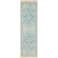 thumbnail image 1 of Mark&Day Area Rugs, 2x8 Winde Traditional Sky Blue Runner Area Rug, Blue White Carpet for Hallway, Kitchen, Bedroom or Living Room (2'6" x 8' Runner), 1 of 7